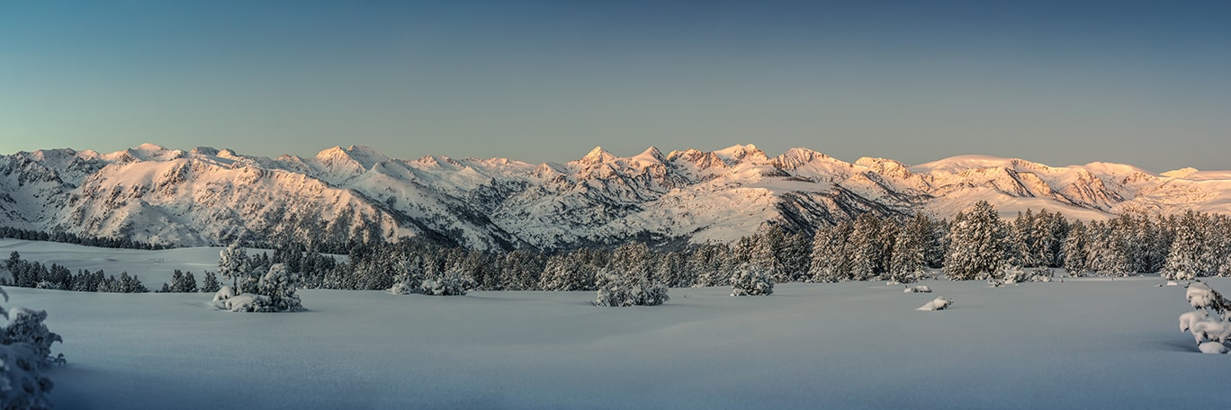 Panoramisch uitzicht Ax-les-Thermes