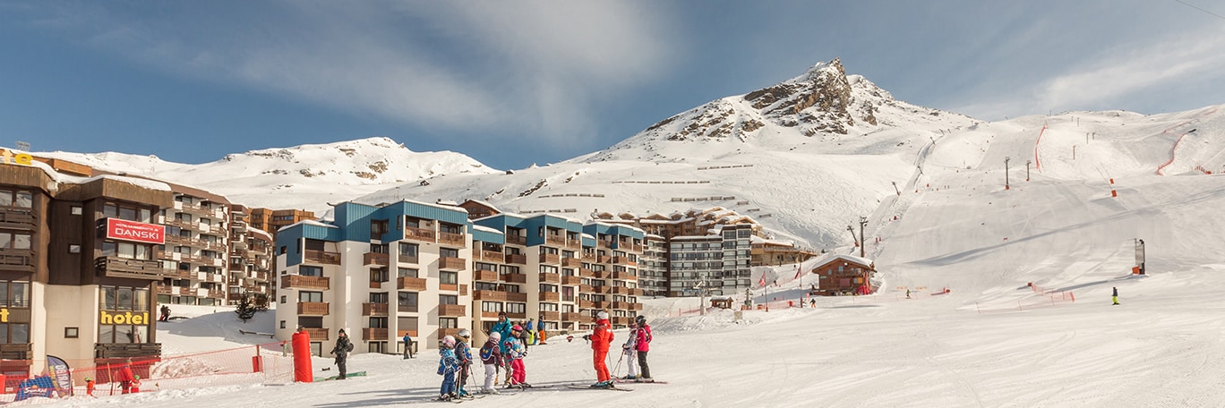 Panoramisch uitzicht Val Thorens