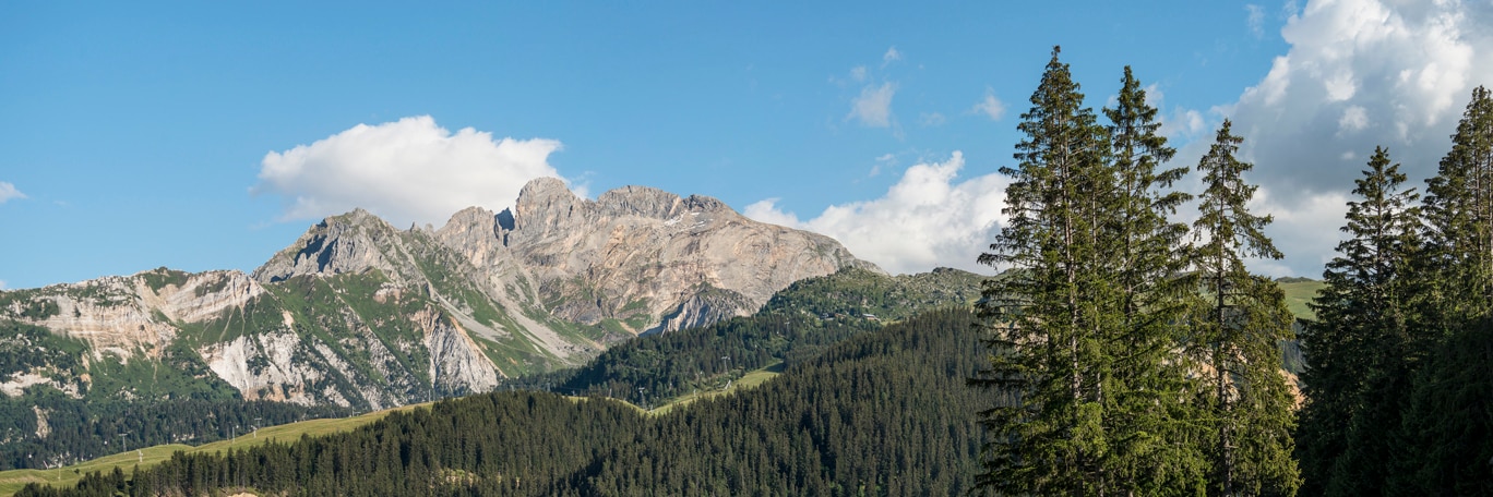 Visuel panoramique Courchevel 1550